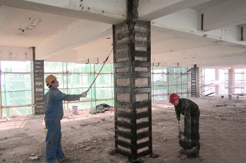 柳河型钢外包钢加固施工的质量怎么做检测？